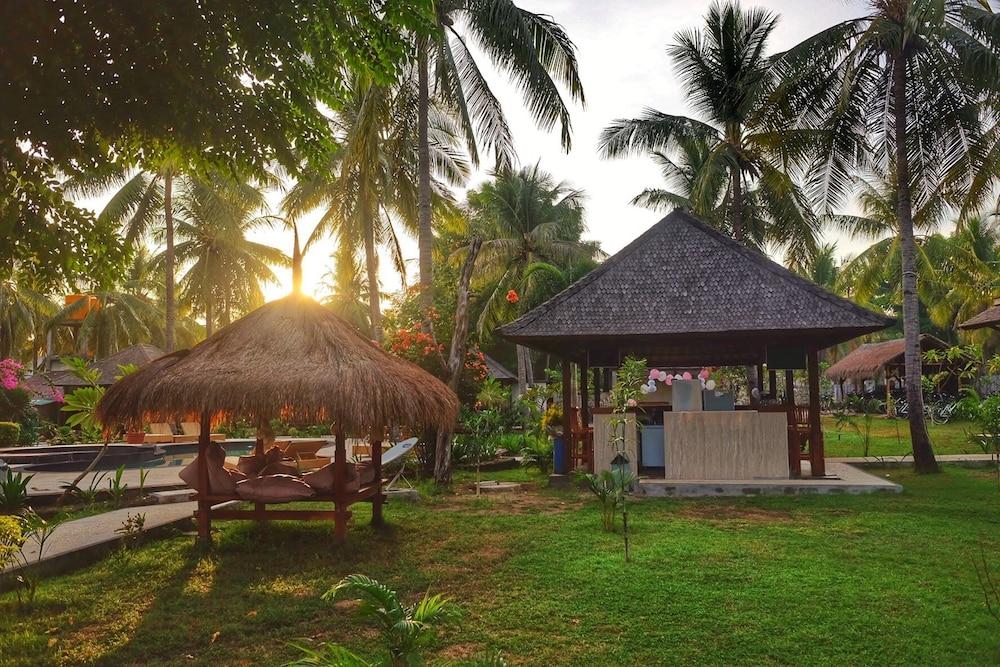 Trawangan Oasis Hotell Gili Trawangan Exteriör bild