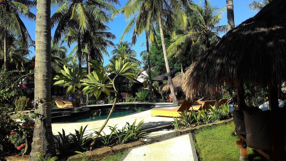 Trawangan Oasis Hotell Gili Trawangan Exteriör bild