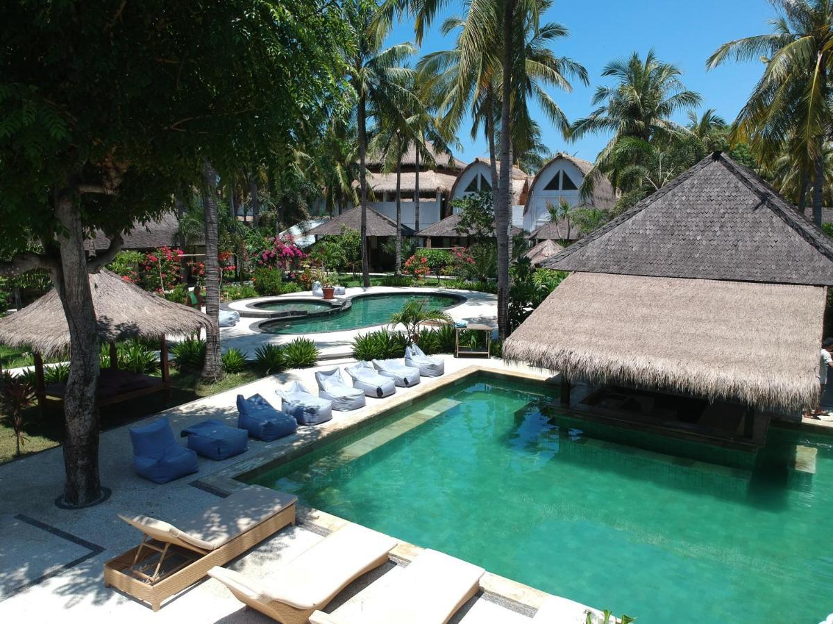 Trawangan Oasis Hotell Gili Trawangan Exteriör bild