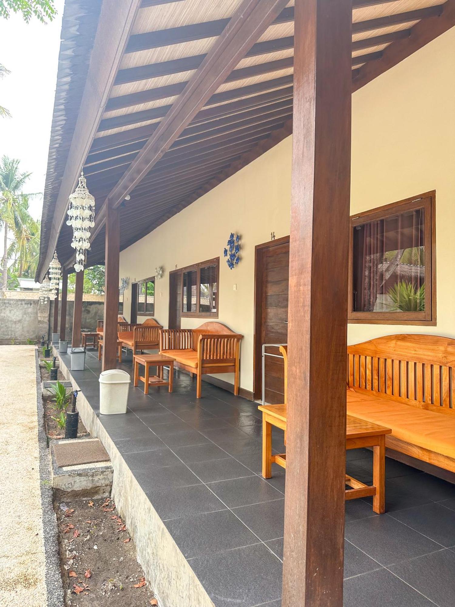 Trawangan Oasis Hotell Gili Trawangan Exteriör bild