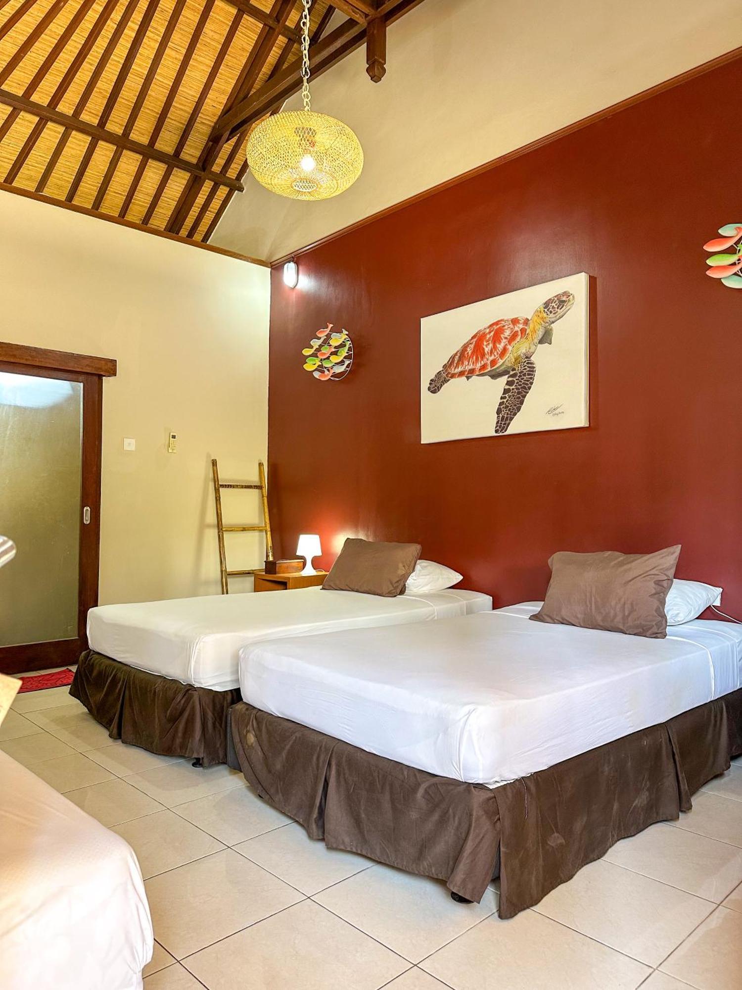 Trawangan Oasis Hotell Gili Trawangan Exteriör bild