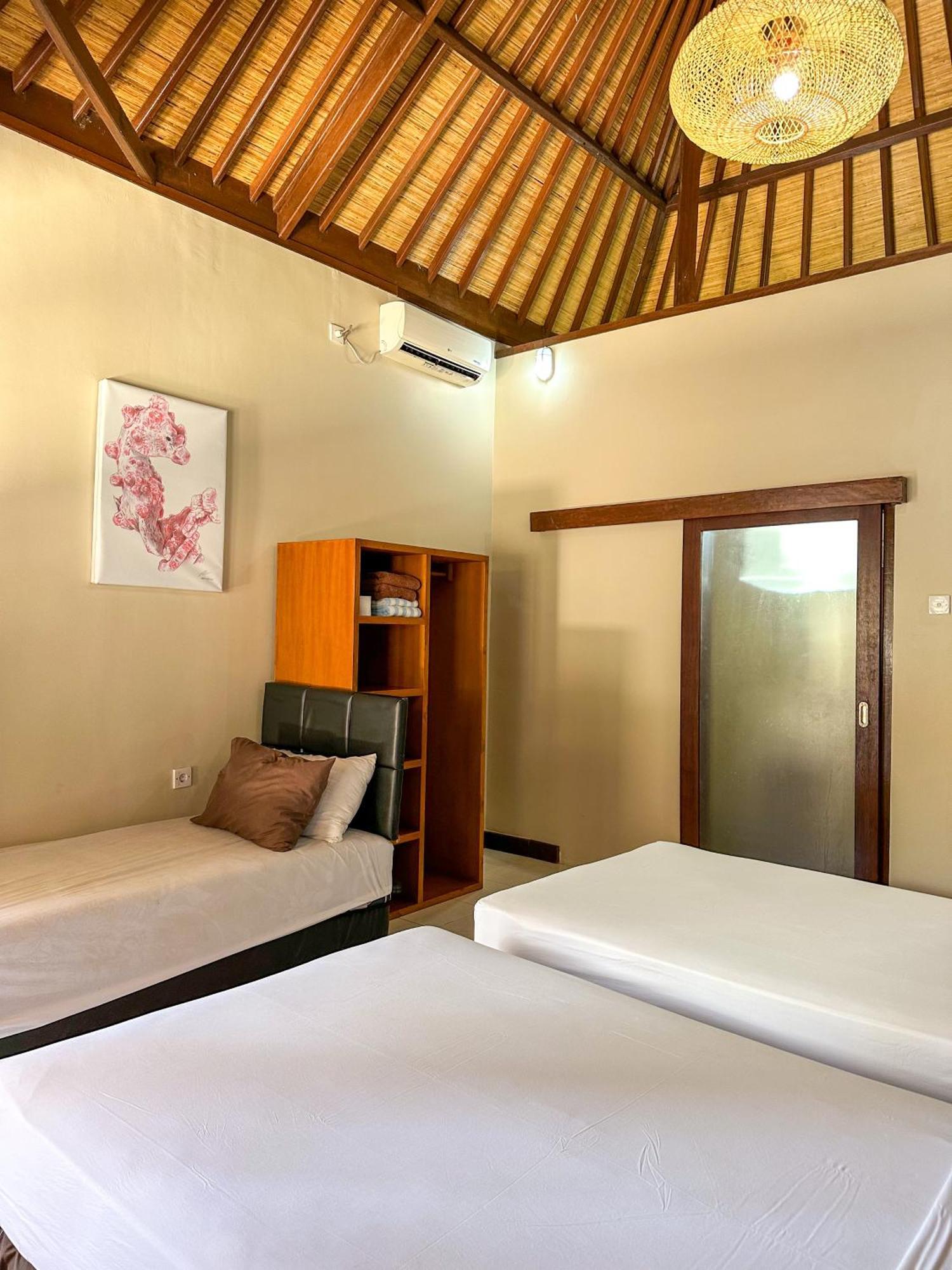 Trawangan Oasis Hotell Gili Trawangan Exteriör bild