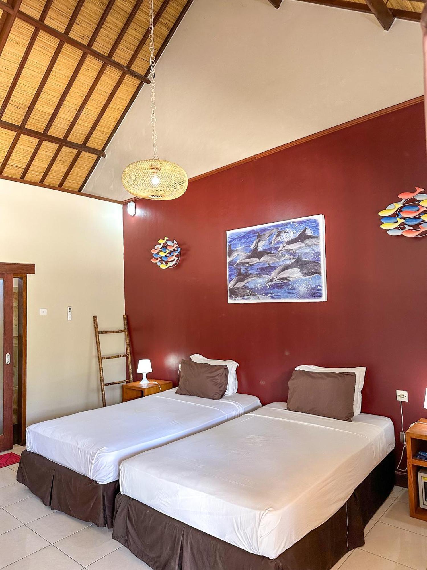 Trawangan Oasis Hotell Gili Trawangan Exteriör bild