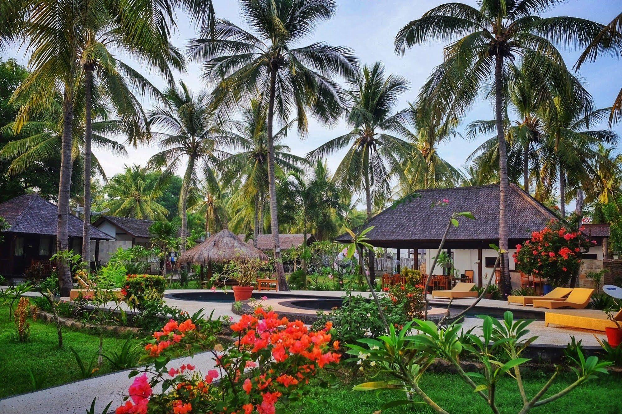 Trawangan Oasis Hotell Gili Trawangan Exteriör bild
