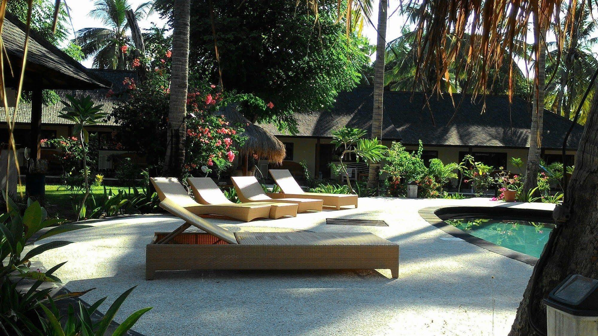 Trawangan Oasis Hotell Gili Trawangan Exteriör bild