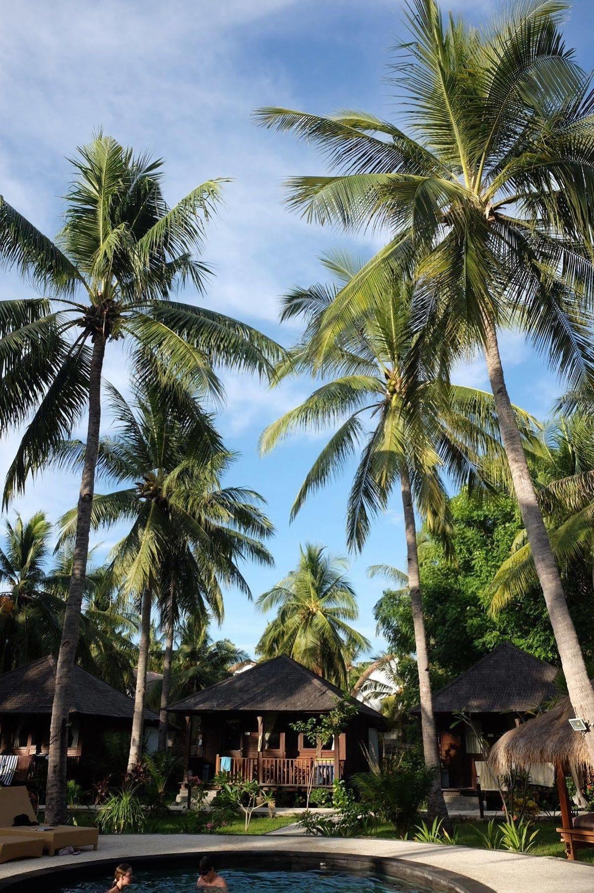 Trawangan Oasis Hotell Gili Trawangan Exteriör bild
